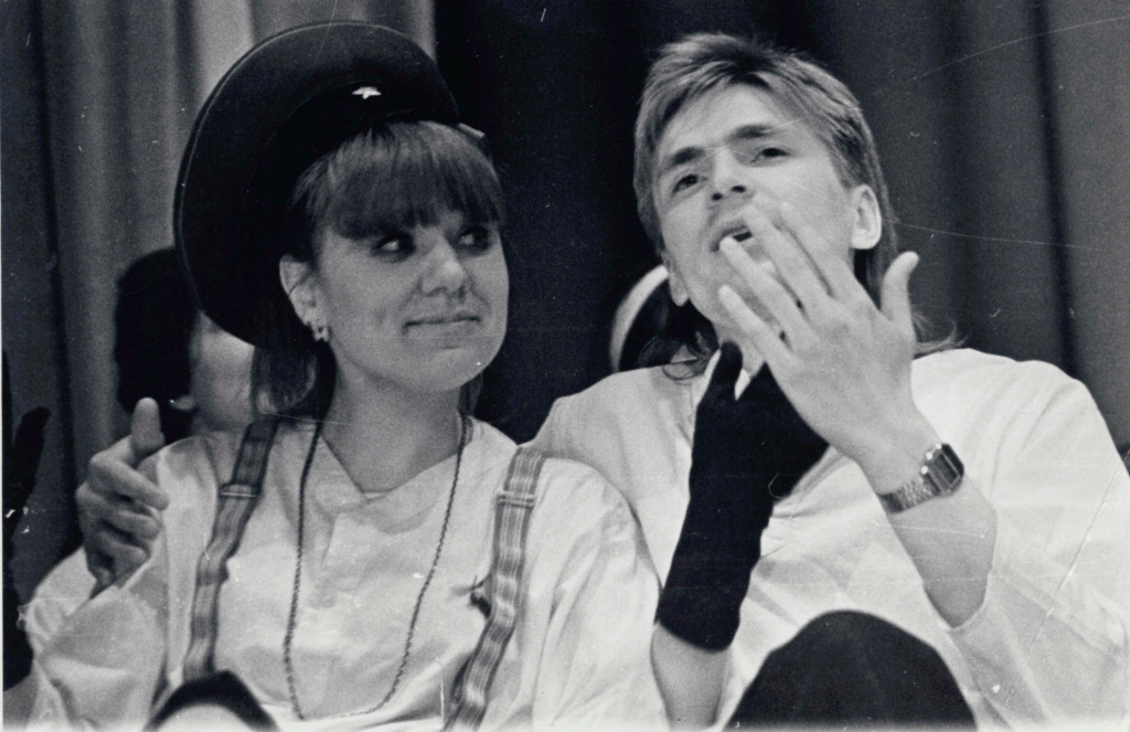 «Трубачи и трубочисты» (реж. Ника Косенкова), 1989 год. Фотоархив Натальи Антоновой «Трубачи и трубочисты» (реж. Ника Косенкова), 1989 год. Фотоархив Натальи Антоновой